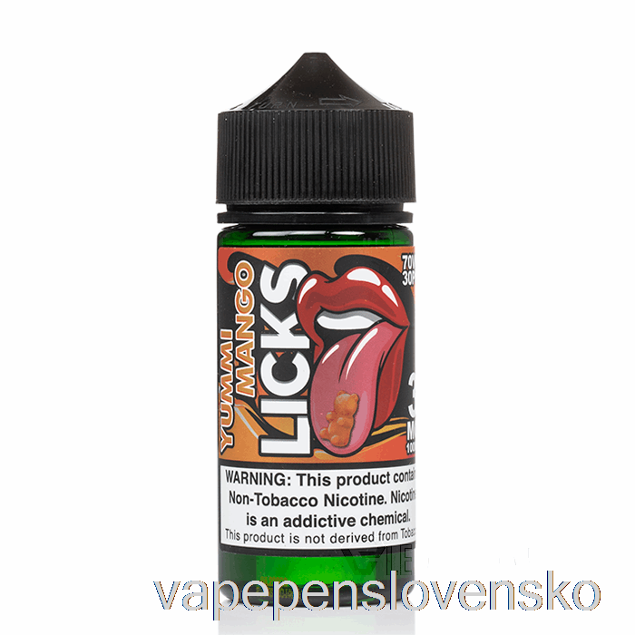 Yummi Mango - Licks Roll Upz - 100 Ml 3mg Vape Bez Nikotinu